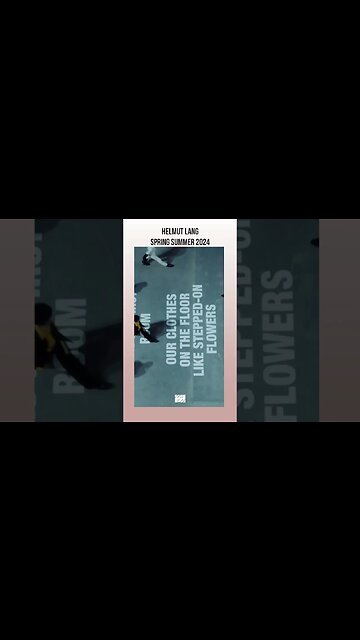Helmut Lang Spring Summer 2024 #nyfw #miien #miienmini #helmutlang