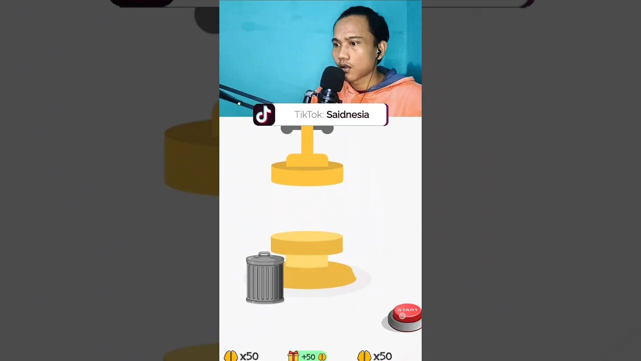 Press tong sampah | Braindom level 57 #saidnesia #game #shorts