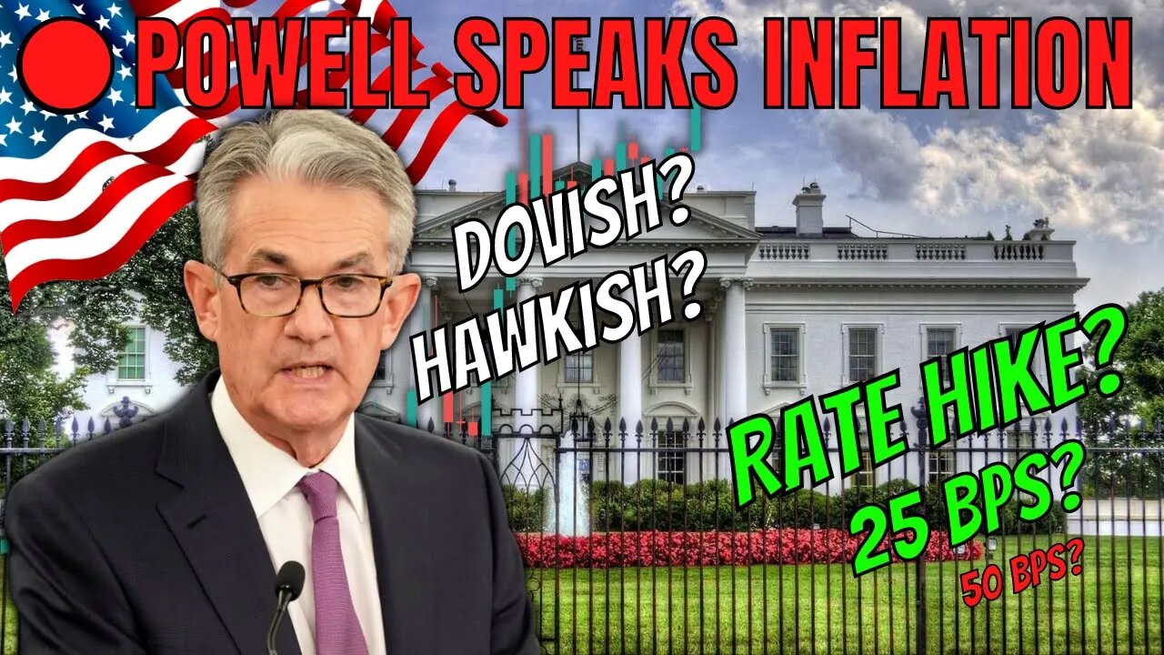 Fed Jerome Powell Speaks Live at FOMC Inflation, Economy, Interest Rate Hike