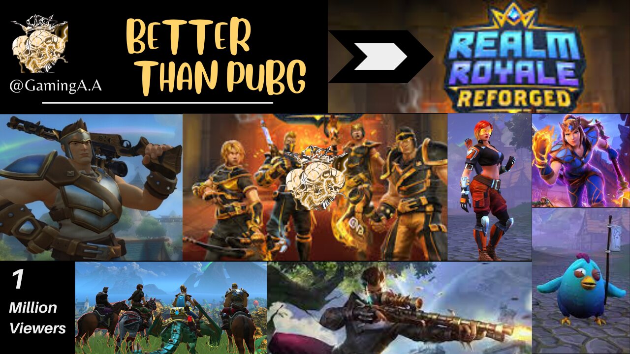 |Better Than PUBG| | Realm Royal Reforced | _ | Presented By GamingAA |