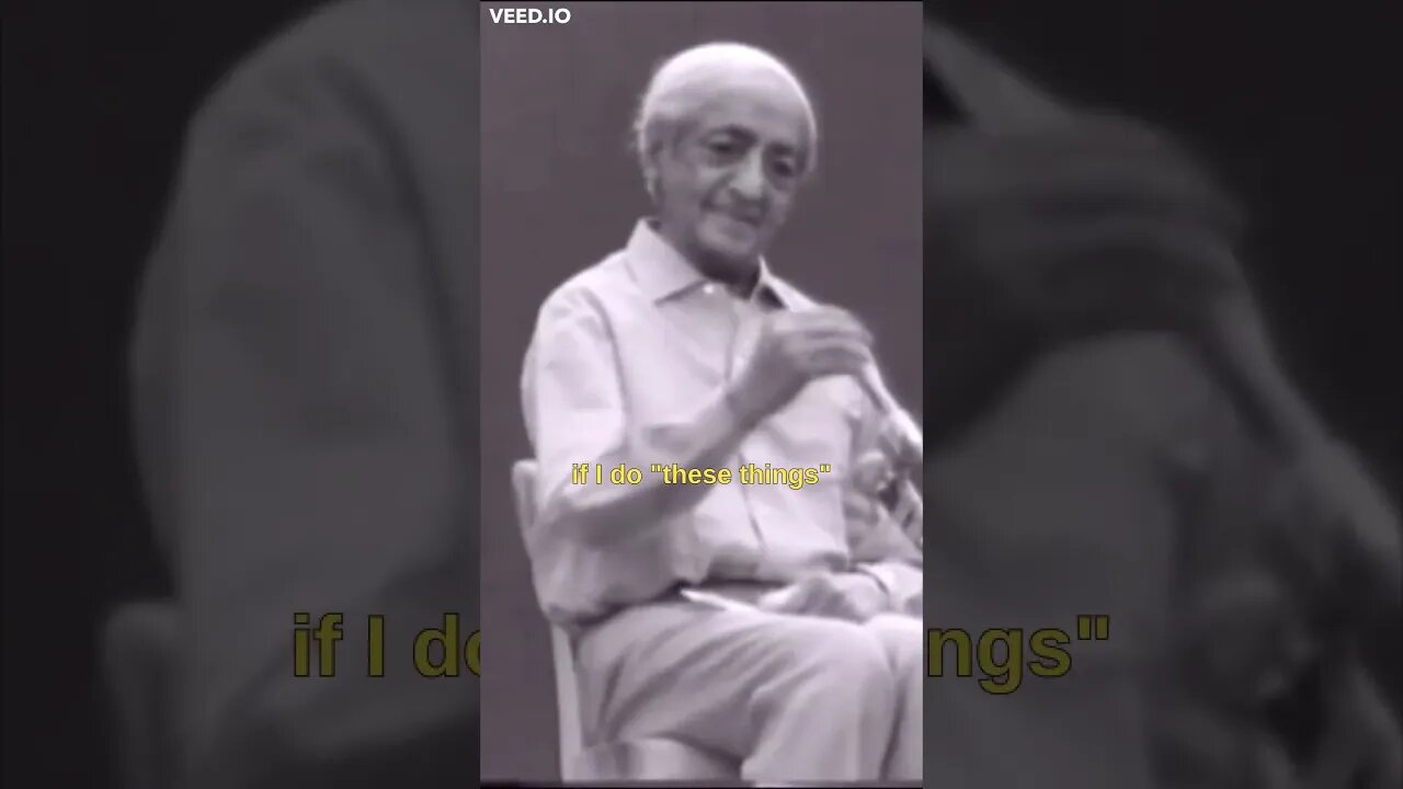 Those 'seeking enlightenment' in time P1 [Krishnamurti] #Short