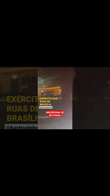 EXÉRCITO NAS RUAS DE BRASÍLIA 08/12 #shorts #brasil #brasilia