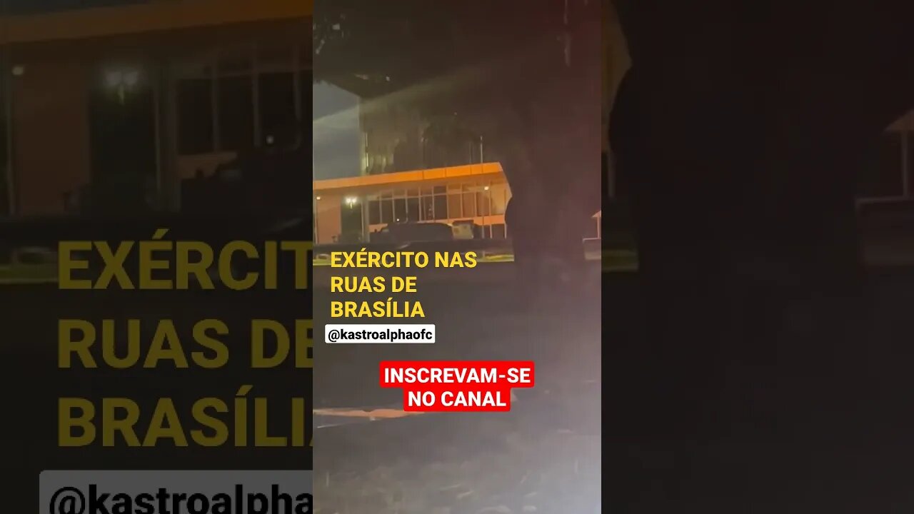 EXÉRCITO NAS RUAS DE BRASÍLIA 08/12 #shorts #brasil #brasilia