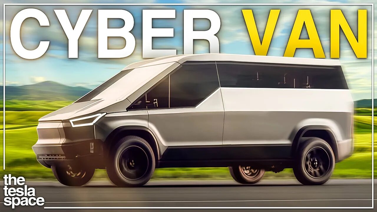 Elon Musk Announces The New Tesla Cybervan Is Coming!