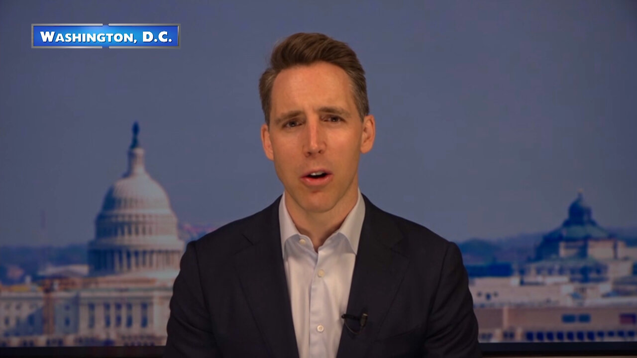 Senator Josh Hawley of Missouri Has A Warning For All In His New Book "The Tyranny of Big Tech."