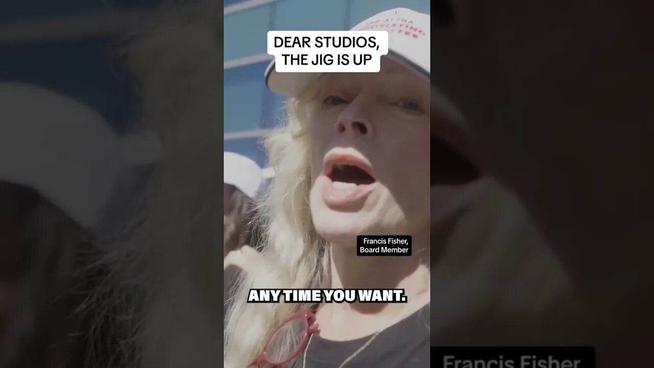 Actors on strike have a message for studio executives
