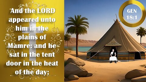 Genesis Chapter 18 Animated & Narrated Bible Study Quiz (Verses 1-27)