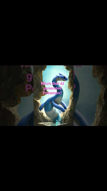 AI generated Dratini #whosthatpokemon #pokemon