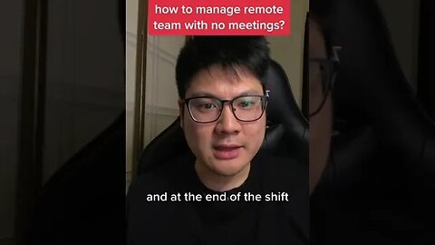 How to manage remote team with NO MEETINGS