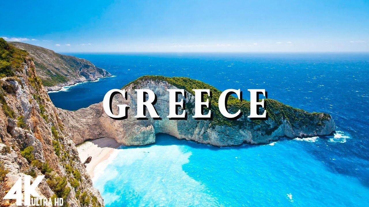 10 Most Beautiful Island in Greece Travel Video - 4K