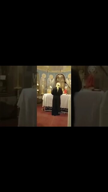 Crucifix Bleeding and Icon Streaming Myrrh inside of an Orthodox Church | Cinematic Orthodoxy