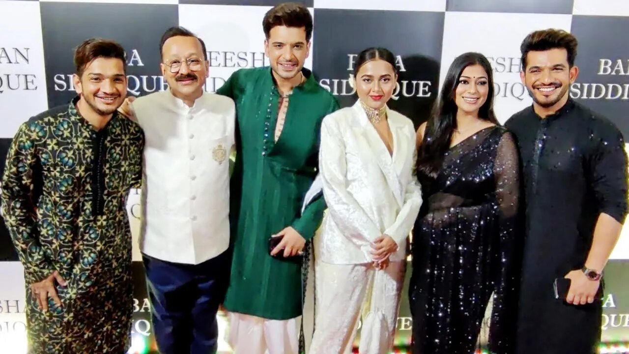 Munawar Faruqui,Karan Kundrra, Tejasswi Prakash, Arjun Bijlani With Wife Neha Swami