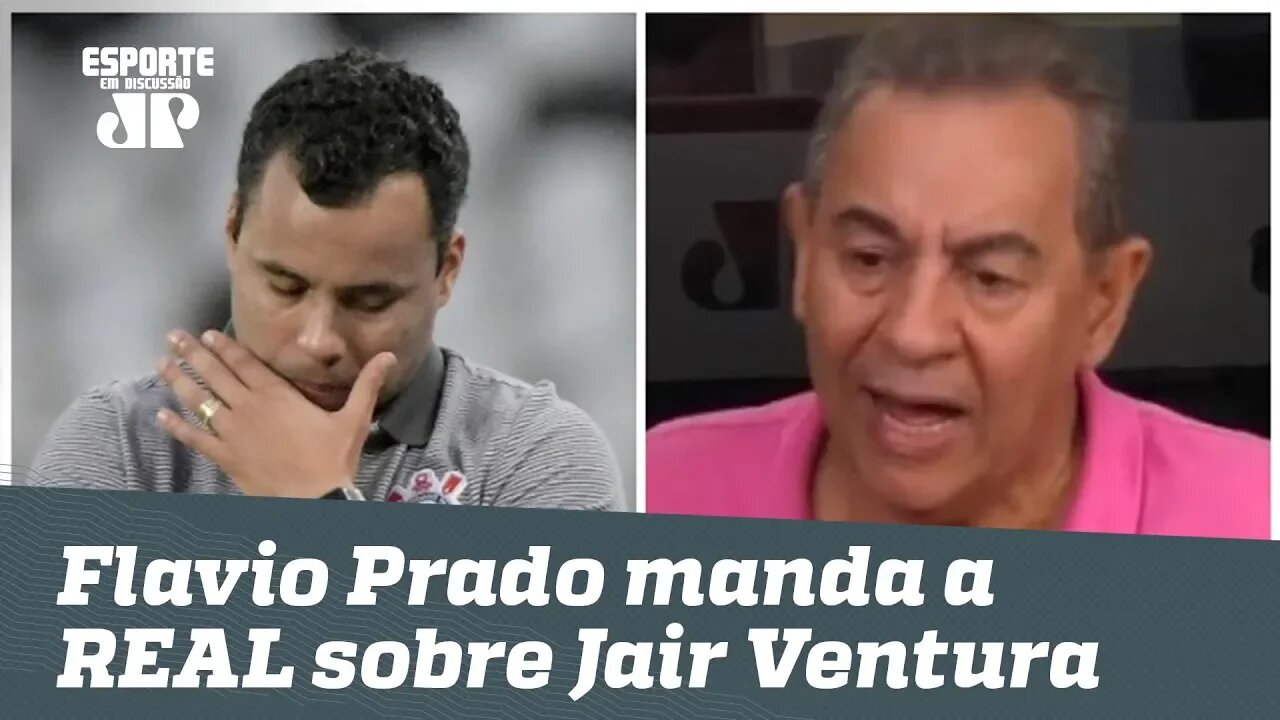 Fraco? Flavio Prado DESABAFA e manda a REAL sobre Jair Ventura