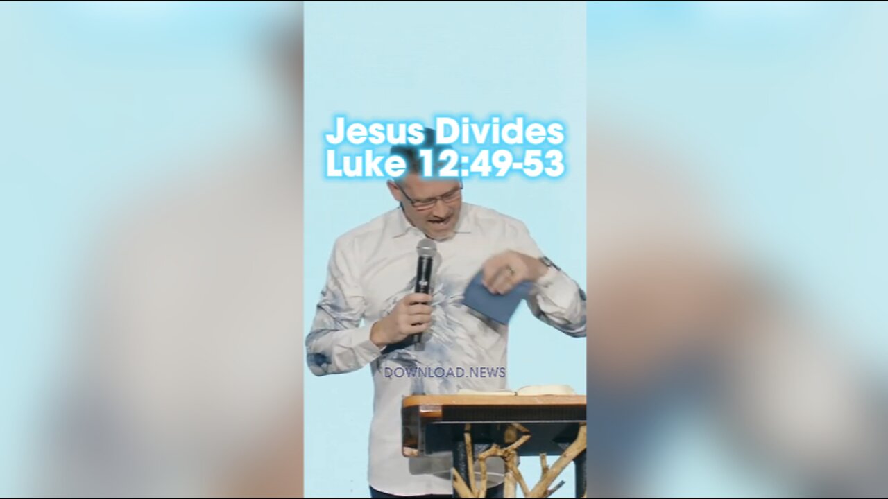 Pastor Greg Locke: Do you think that I came to provide peace on earth No, I tell you, but rather division, Luke 12:49-53 - 12/17/23