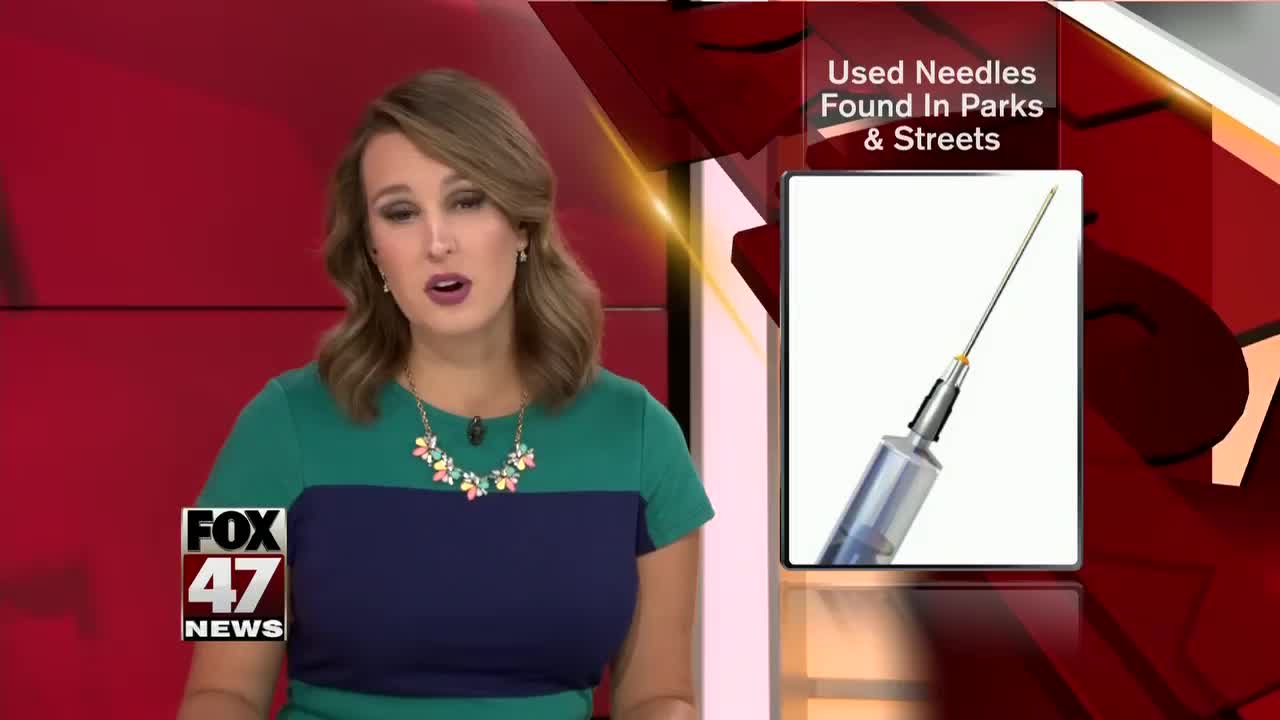 Used needles becoming a problem in Jackson