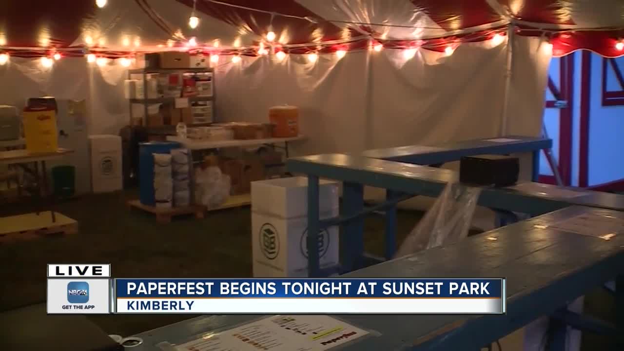 Paperfest begins off tonight!