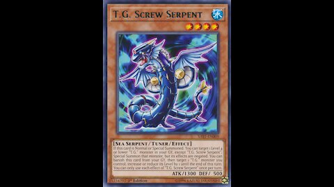 Yu-Gi-Oh! Duel Links - T.G. Screw Serpent Gameplay (Box No. 33 Antinomic Theory UR Card)