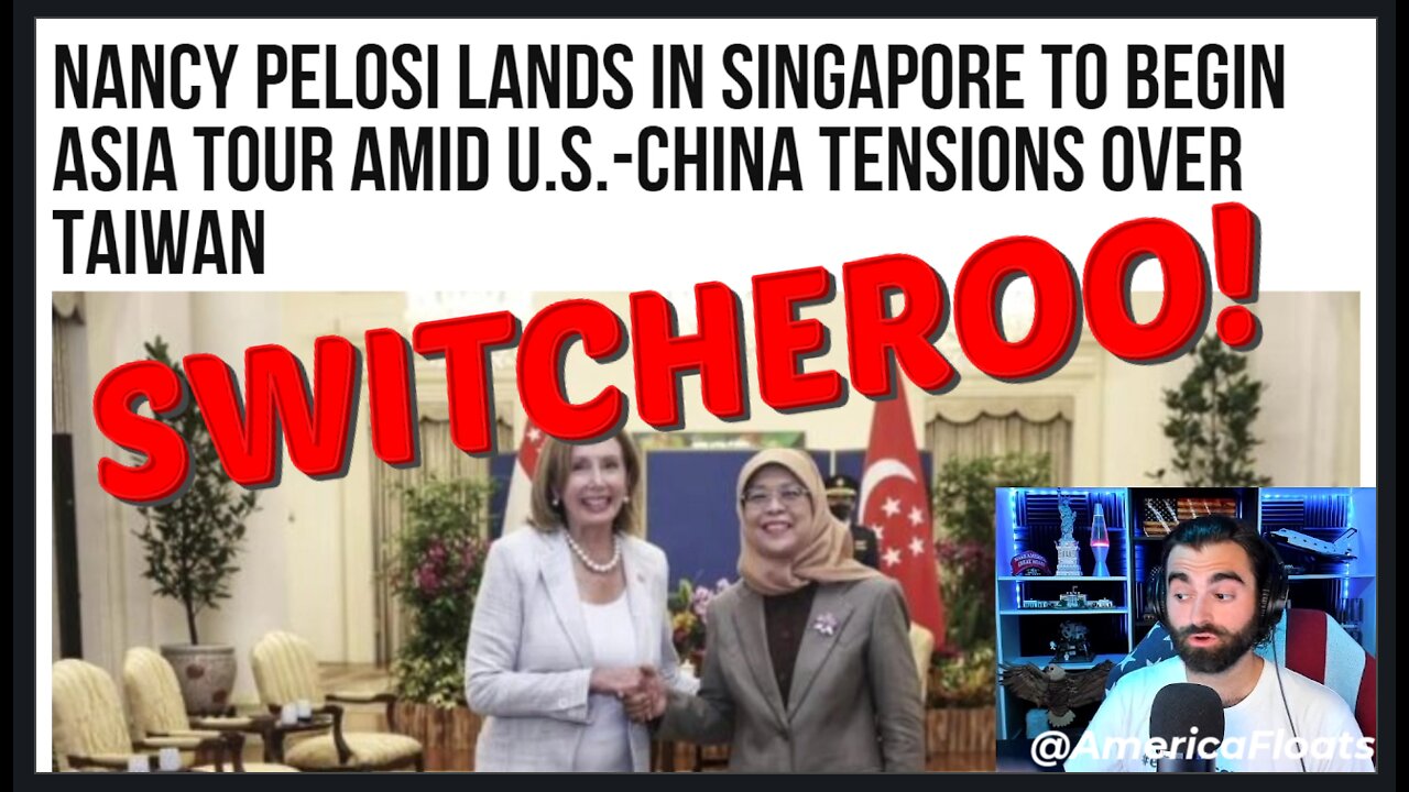Nancy Pelosi Takes A Spooky Trip To Visit America's Asian Allies