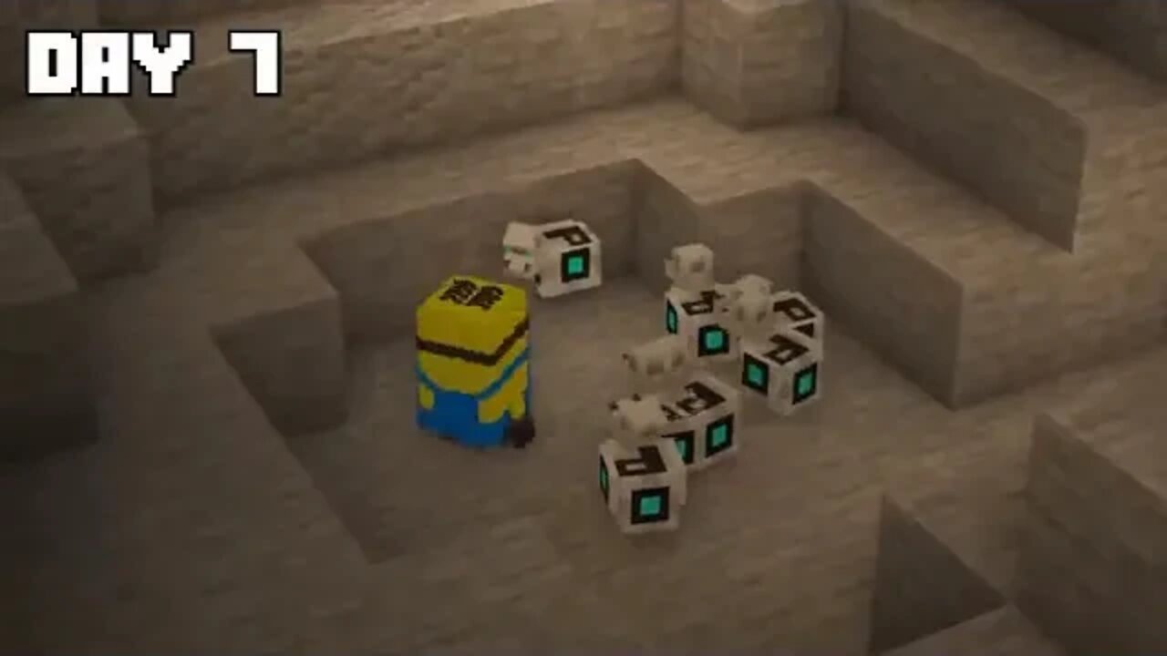 I Survived 100 Days as a MINION in HARDCORE Minecraft