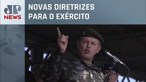 Novo comandante do Exército faz reunião com alto comando nesta terça (24)