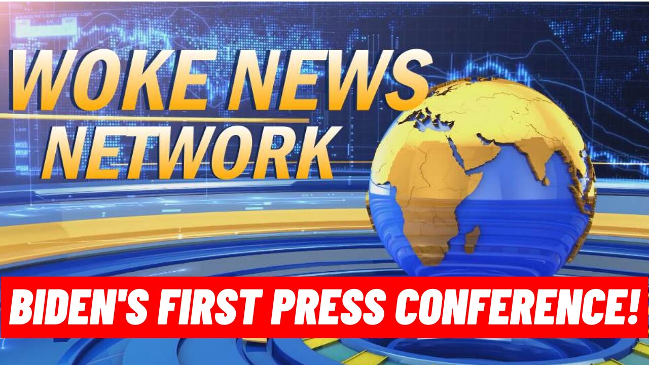 WOKE NEWS NETWORK - Biden's First Press Conference - Animated Satire