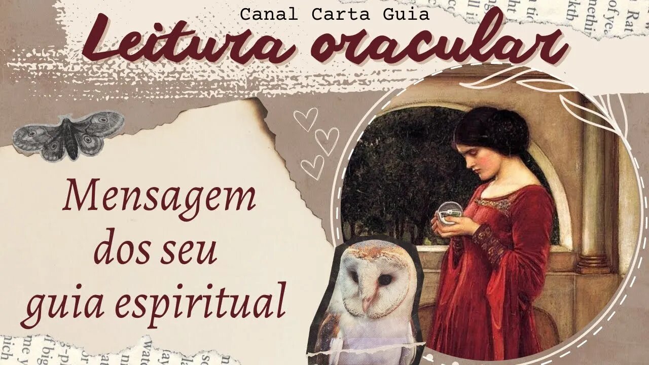🌟 UMA MENSAGEM DO SEU MENTOR ESPIRITUAL | LEITURA COM CARTAS DE ORÁCULO