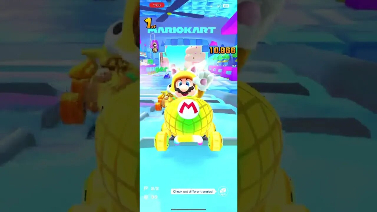 Mario Kart Tour - boomerang Bro Cup Gameplay (Sundae Tour 2023)