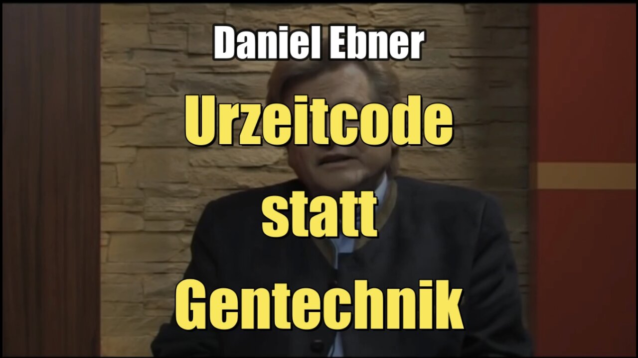 Daniel Ebner: Urzeitcode statt Gentechnik (Gespräch I 27.08.2018)