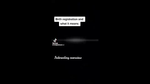 Birth Registration And What It Means