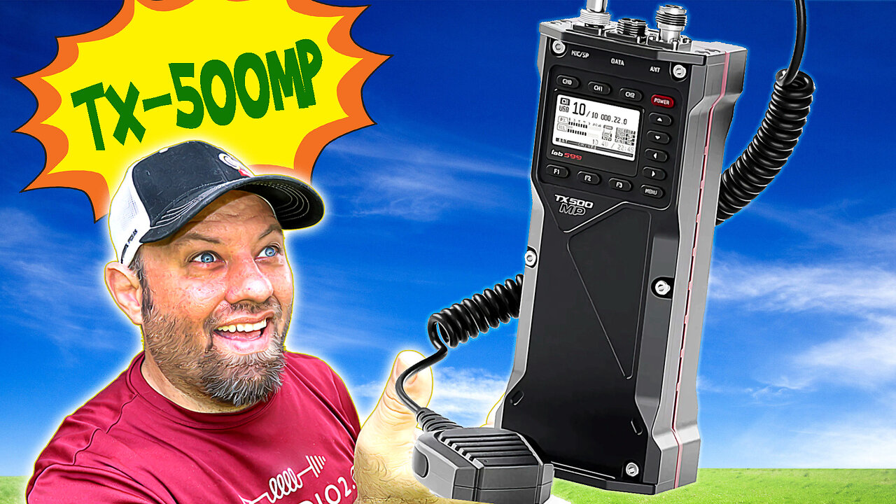 Lab599 REVEALS New TX-500MP QRP Manpack Portable Radio!