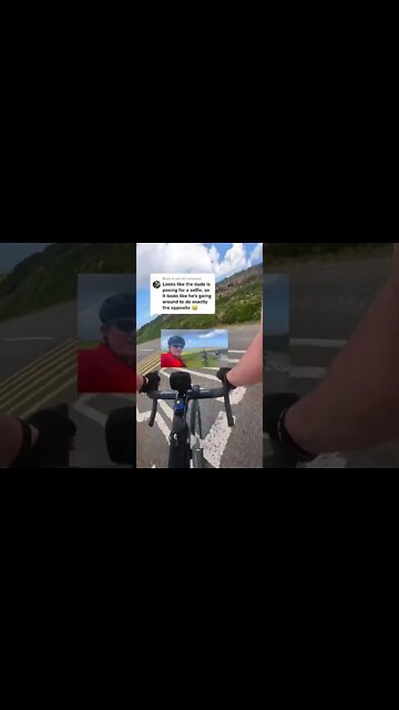 CYCLING TIPS // How to Photobomb a Cyclist #shorts #cyclingtips #cyclist 😂
