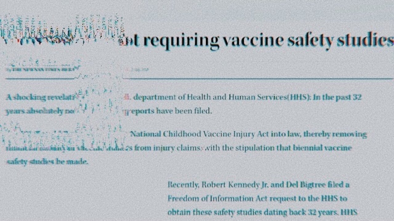 The US Gov says they have no safety records of vaccines for the last 32 years | 26.03.2021