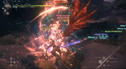 Torching Thanatos on FINAL FANTASY XVI