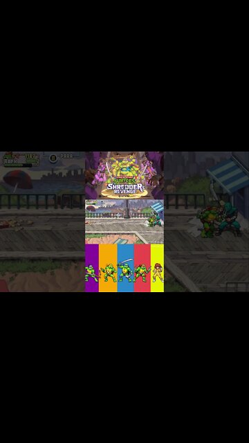 TARTARUGAS NINJAS SHORTS #50 - FASE 9