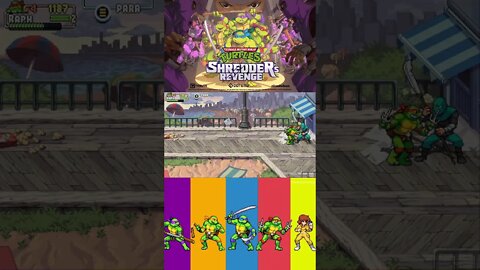 TARTARUGAS NINJAS SHORTS #50 - FASE 9