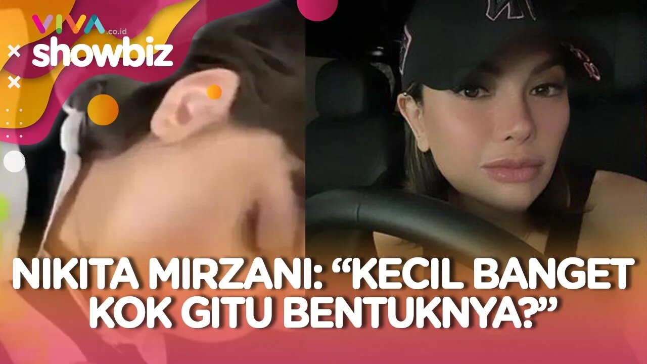 Ekspresi NIkita Mirzani Ungkap Keaslian Video Syur Mirip Rebecca Klopper