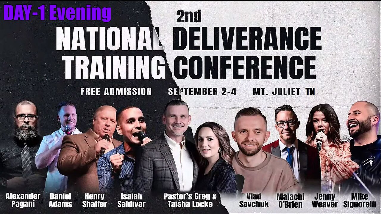 Greg Locke - 2nd National Deliverance Conference Day-1 Global Vision BC - Saturday Evening 9.2.2023