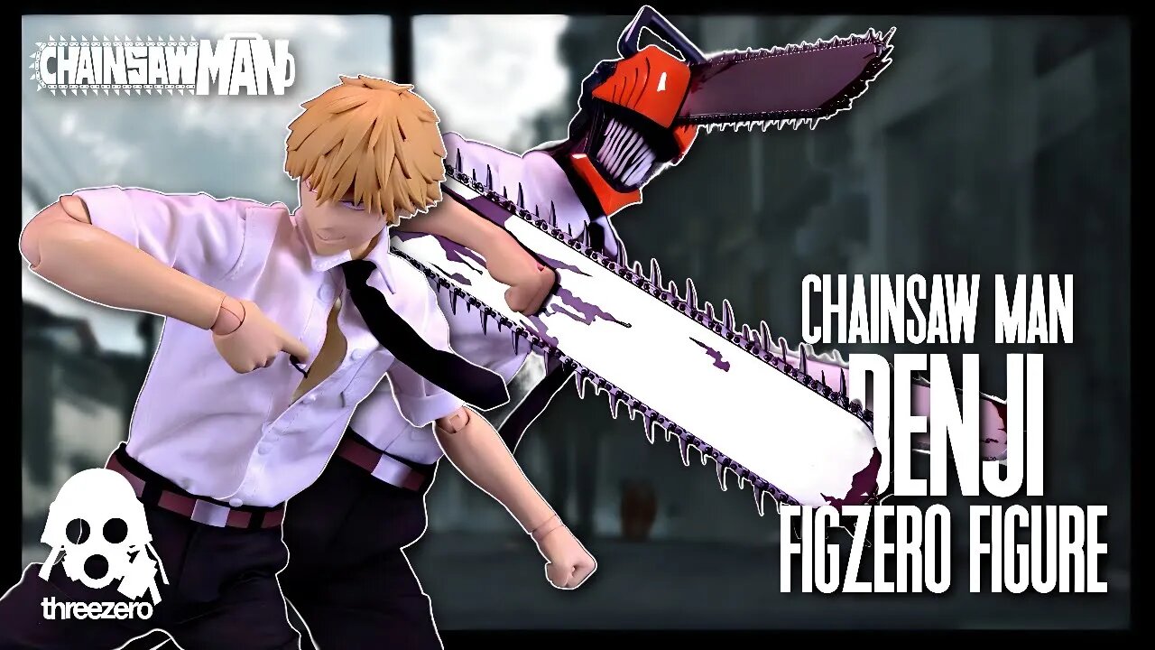 Threezero Chainsaw Man Denji Figzero Figure @TheReviewSpot