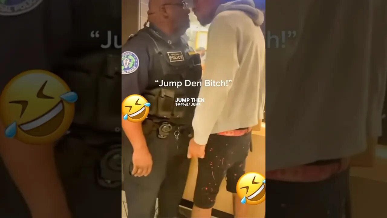 That Cop Would “F” Him Up! 🤣