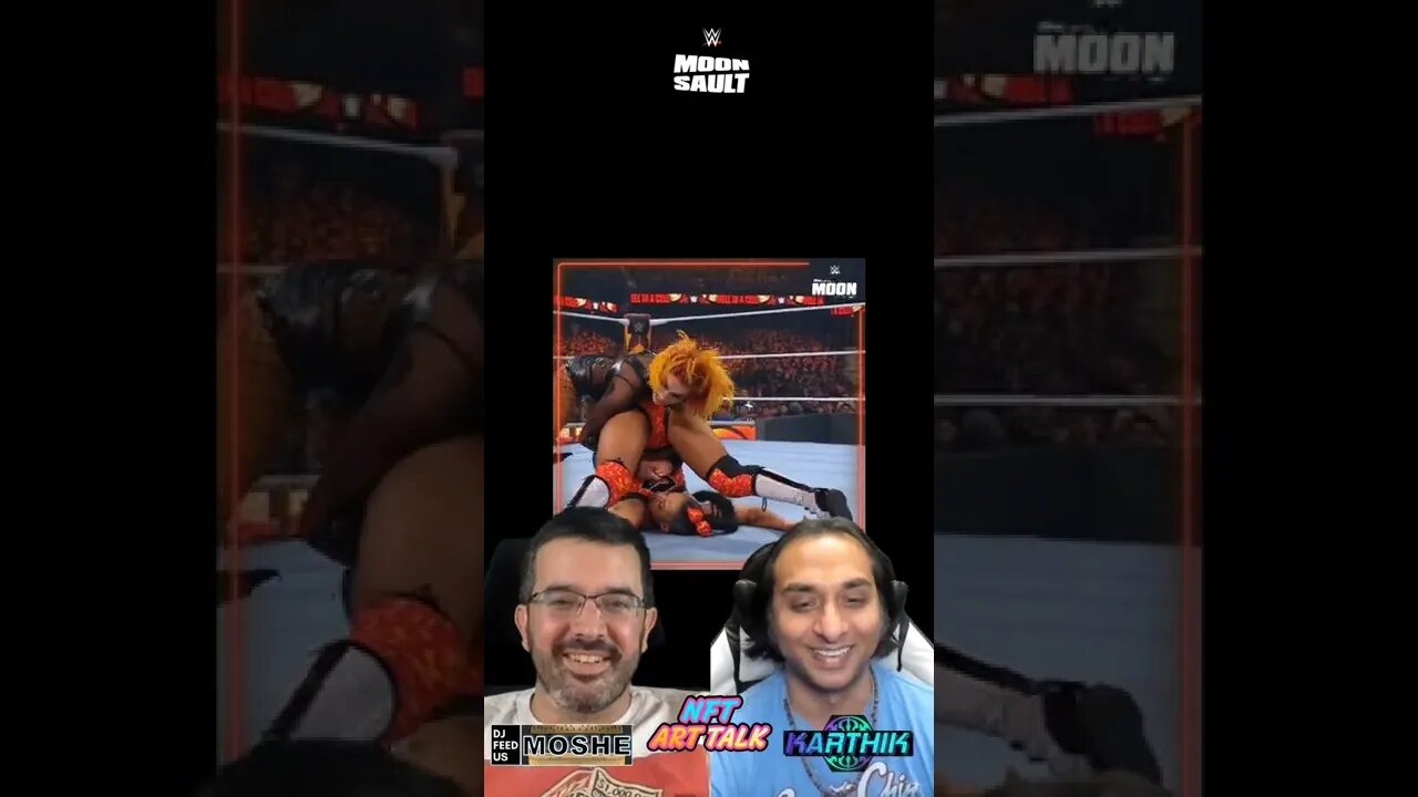 Becky Lynch VS Bianca Belair WWE #beckylynch #biancabelair #wwe #wrestling #nftarttalk #wweraw