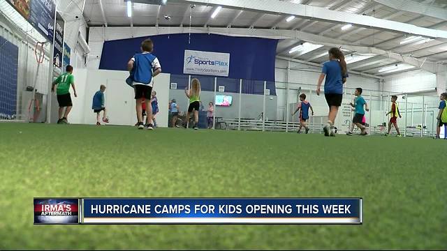 'Hurricane Camps' offer relief for kids, parents after Hurricane Irma