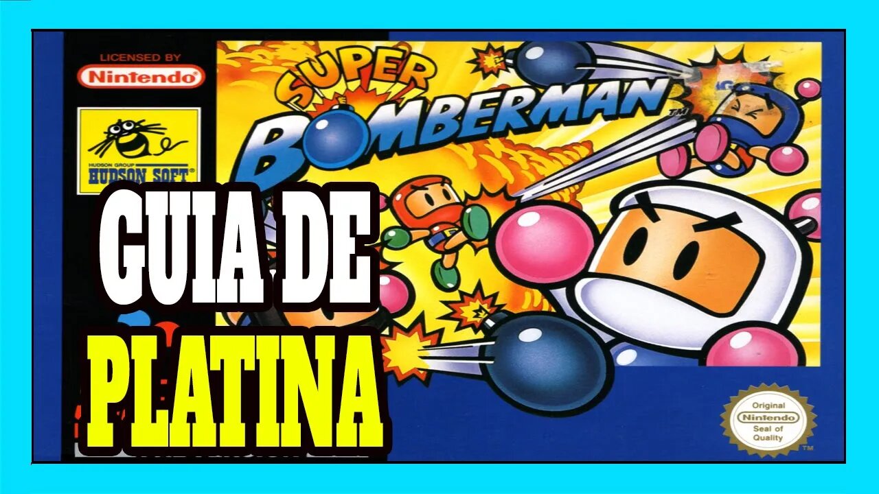 Guia de Platina Retro: Super Bomberman (SNES)