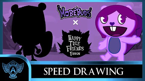 Speed Drawing: Happy Tree Friends Fanon - Nowah | Mobebuds Style