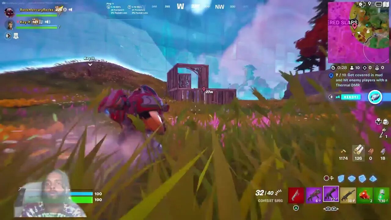 Fortnite with Rock Mercury