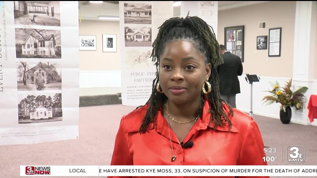 Exhibit highlighting Black education freedom makes stop in Omaha