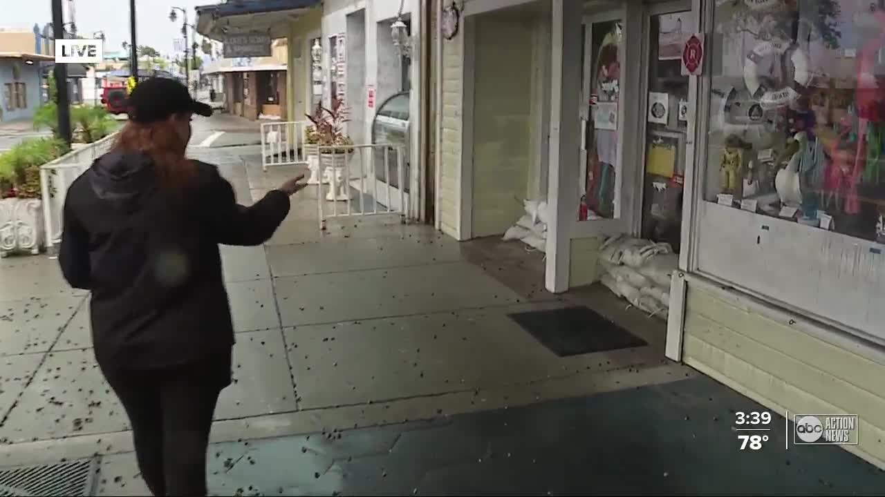 Tarpon Springs businesses prepare for flooding ahead of Tropical Storm Eta