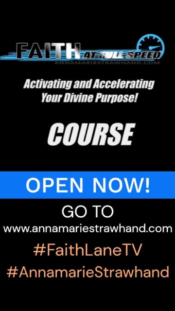 Faith At Full Speed Course Open Now!