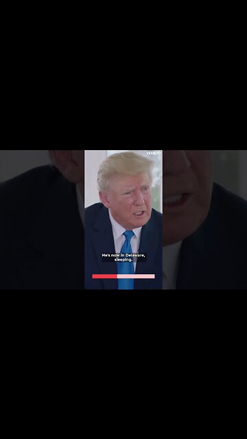 Donald Trump BLASTS Biden for being TOO BUSY SLEEPING to attend King Charles Coronation #shorts