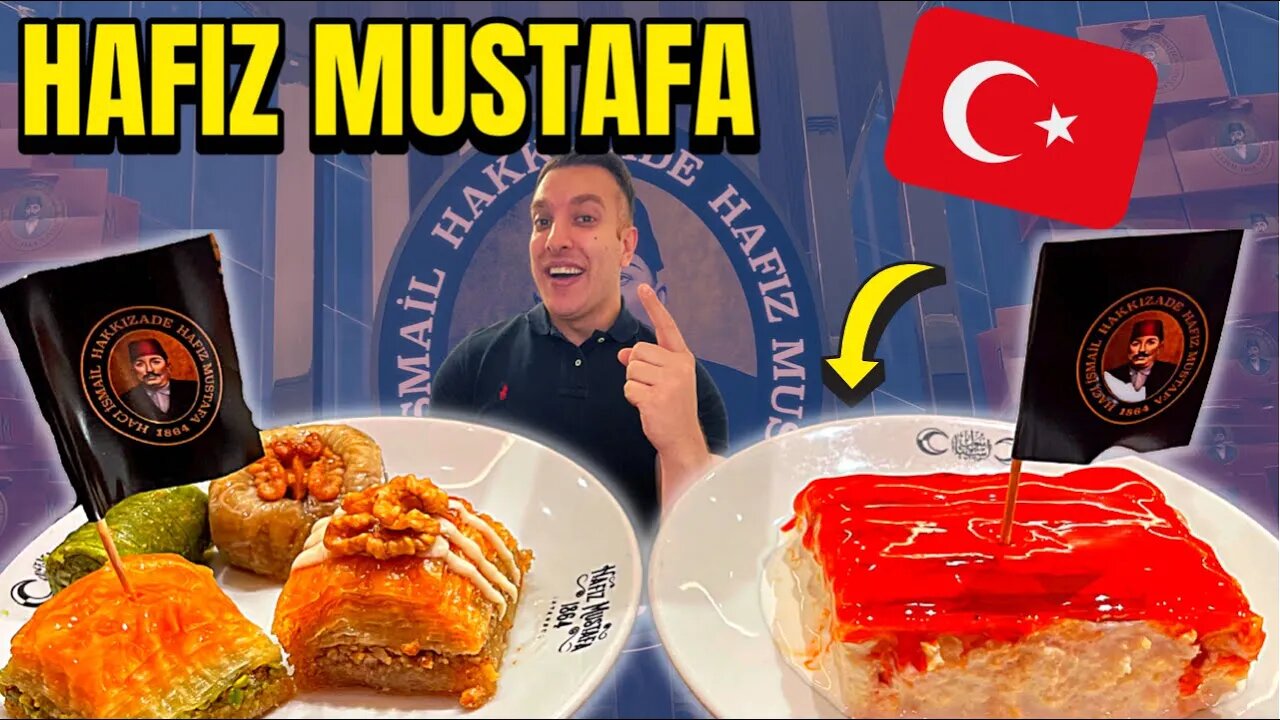 Hafiz Mustafa Review! The Most FAMOUS DISH From Turkey 🇹🇷