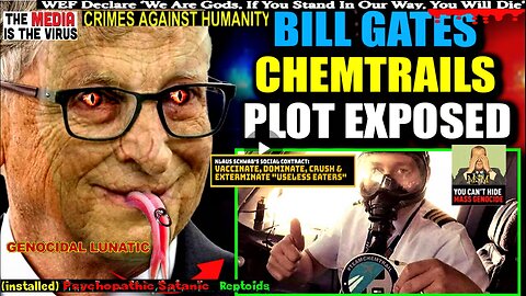 Pilot Testifies Bill Gates Spraying Chemtrails to Incite Civil War in America (related links below)